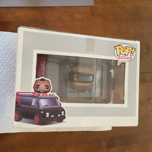 Funko Pop! Rides A-Team Van with Black and Red Design - Picture 6 of 8
